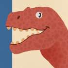 Dino Fun 3 Art Print