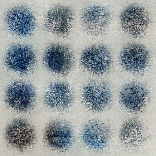 Arranged Droplets Art Print