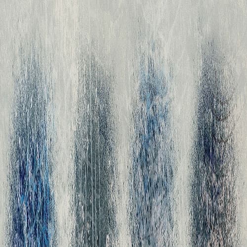 Decending Droplets Art Print