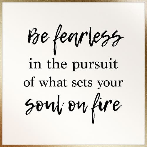 Golden Soul 2 Inspirational Print