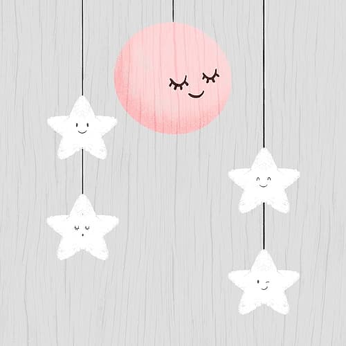Night Friends 3 Art Print