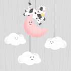 Night Friends 4 Art Print