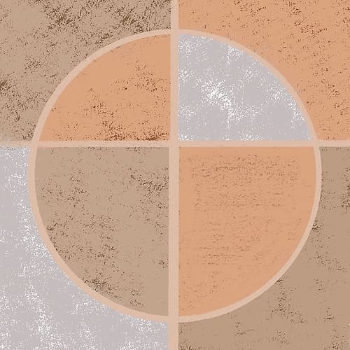 Squared Circle 1 Patterns Print