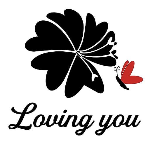 Loving You Inspirational Print