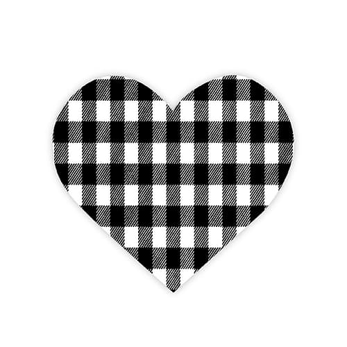 Heart Chess Squared Holidays Print