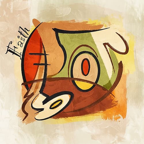 Faith Abstract Art Print