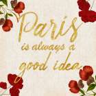 Fall Paris Ideas Art Print
