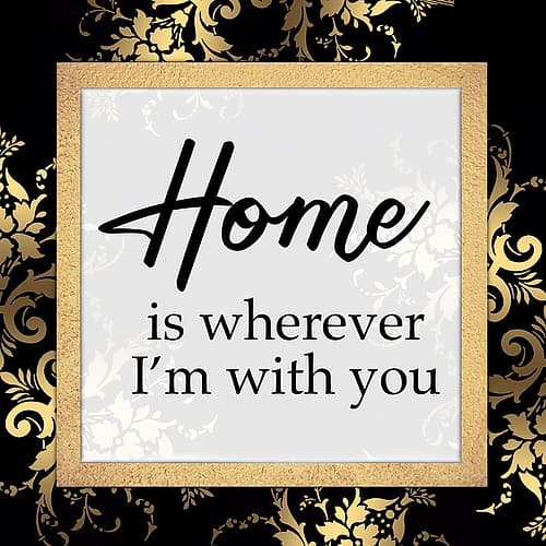 Golden Home Art Print