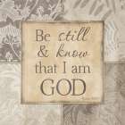 I Am God Art Print