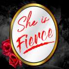 Fierce Lady Art Print