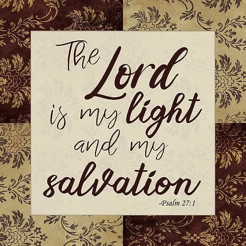 My Salvation Signs Print