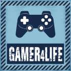 Gamer 4 Life Art Print