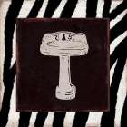 Safari Bath 1 Art Print