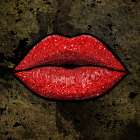 Glitter Kiss Pop Culture Print