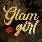 Glam Girl Art Print