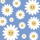Happy Daisies 2 Art Print