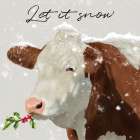 Let In Snow Art Print