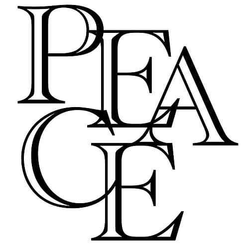 Peace Collage Inspirational Print
