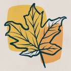 Fall Geometry 2 Art Print