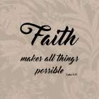 Possible Faith Art Print