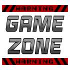 Game Zone Warning Art Print