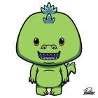 Doug Dino Art Print