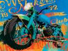 Vintage Bikes Vintage Print