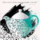 Teal Tea 1 Kitchen Print