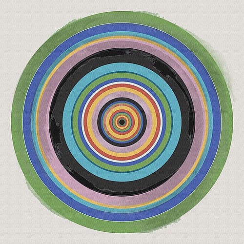 Circular Appeal 3 Abstract Art Print