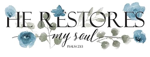 He Restores Religious Print