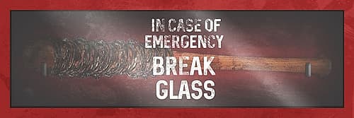 Emergency Bat Inspirational Print