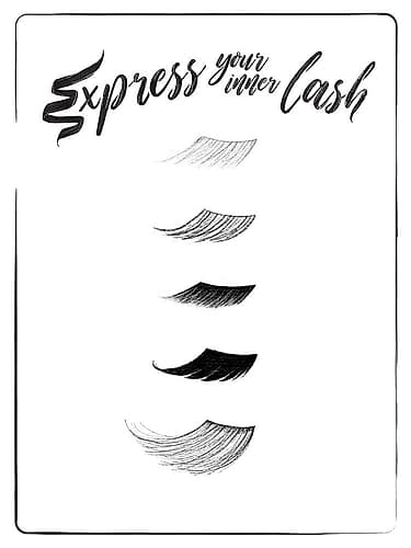 Express Your Inner Lash Mode reproduction