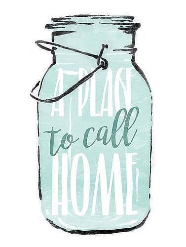 Jar Home Inspirational Print