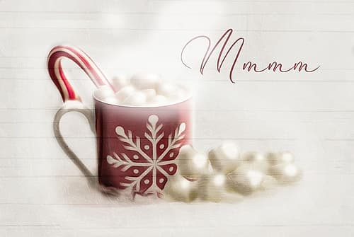 Santas Coco Mmmm Holidays Print