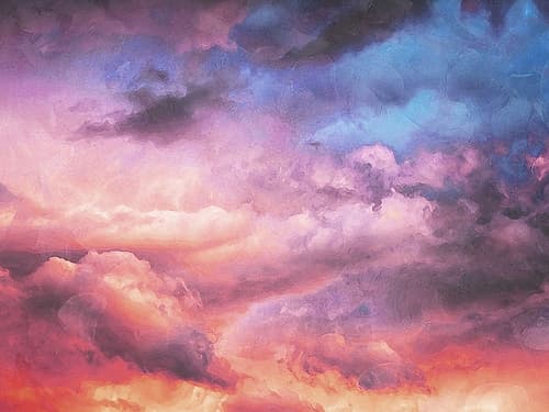 Colorful Cloud Photography Print
