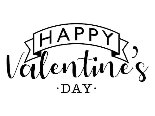 Happy V Day Art Print