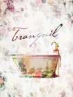 Vintage Tranquil Tub Bathroom Art Print