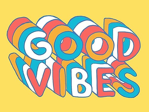 Good Vibes Inspirational Print