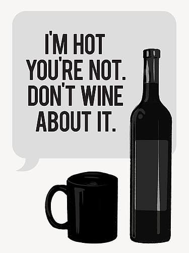 Im Hot Coffee Print