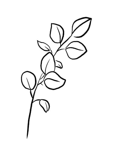 Simple Flowers 3 Art Print