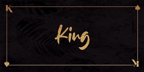 King Signs Print