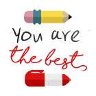 Your Are The Best Art Print