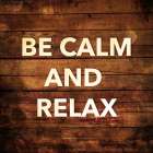 Calm and Relax Art Print