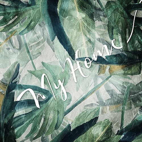 My Home Art Print
