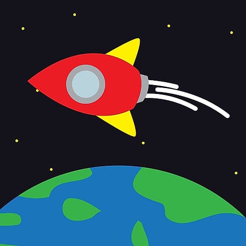 Into Space Kids Print
