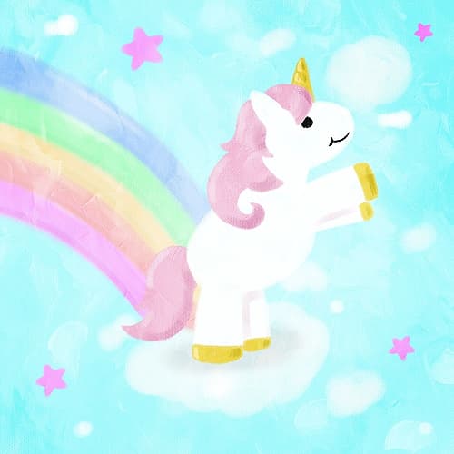 Unicorn Kids Print