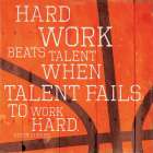 Hard Work Art Print