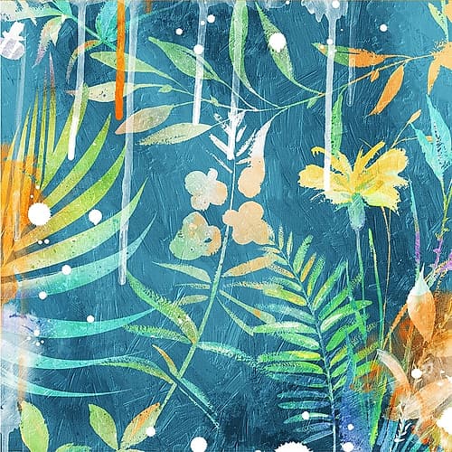 Tropical Plants Art Print