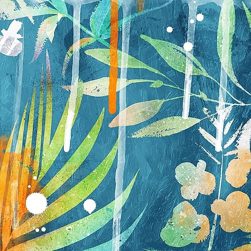 Tropical Thoughts One Bohème reproduction