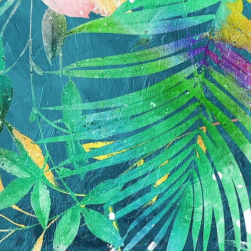 Tropical Thoughts Four Nature Print
